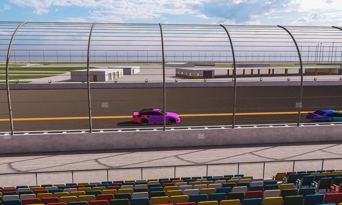 Daytona International Speedway - Section Front 111 Seat View