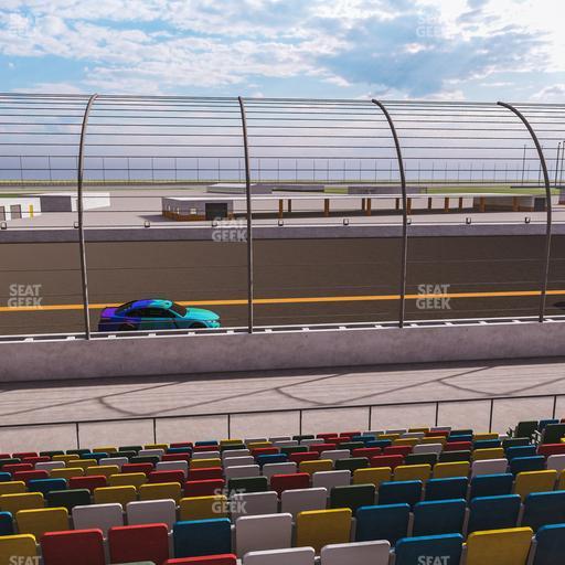 Daytona International Speedway - Section Front 113 Seat View