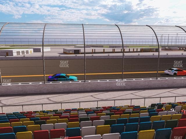 Daytona International Speedway - Section Front 113 Seat View