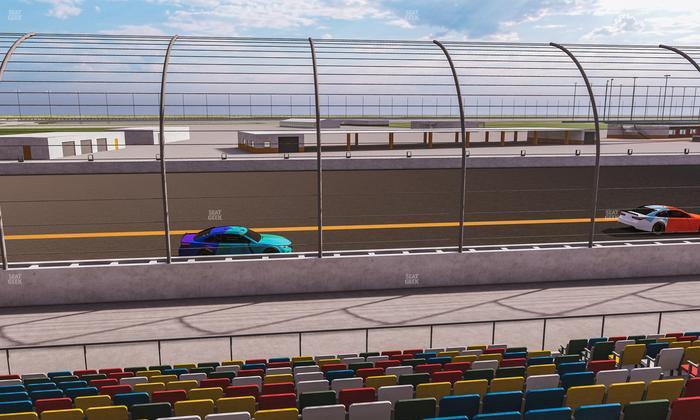 Daytona International Speedway - Section Front 113 Seat View