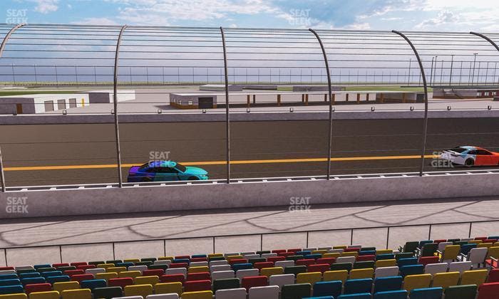 Daytona International Speedway - Section Front 113 Seat View