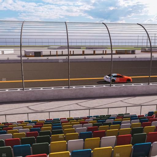 Daytona International Speedway - Section Front 114 Seat View
