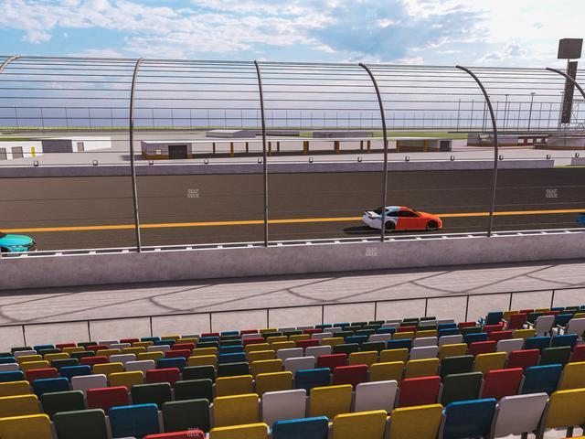 Daytona International Speedway - Section Front 114 Seat View