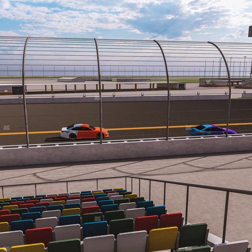 Daytona International Speedway - Section Front 115 Seat View