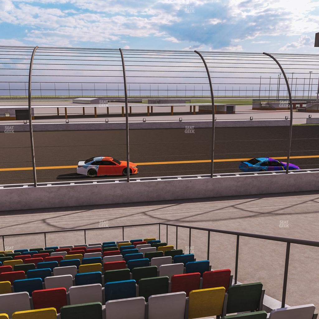 Daytona International Speedway - Section Front 115 Seat View