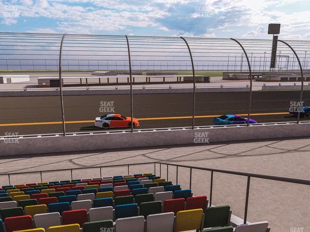 Daytona International Speedway - Section Front 115 Seat View