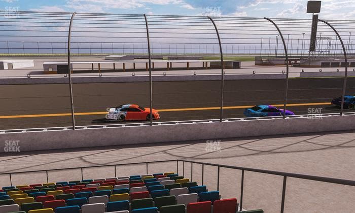 Daytona International Speedway - Section Front 115 Seat View