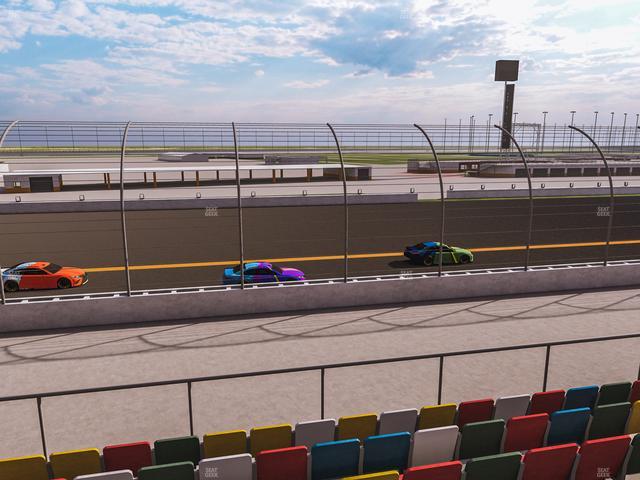 Daytona International Speedway - Section Front 116 Seat View