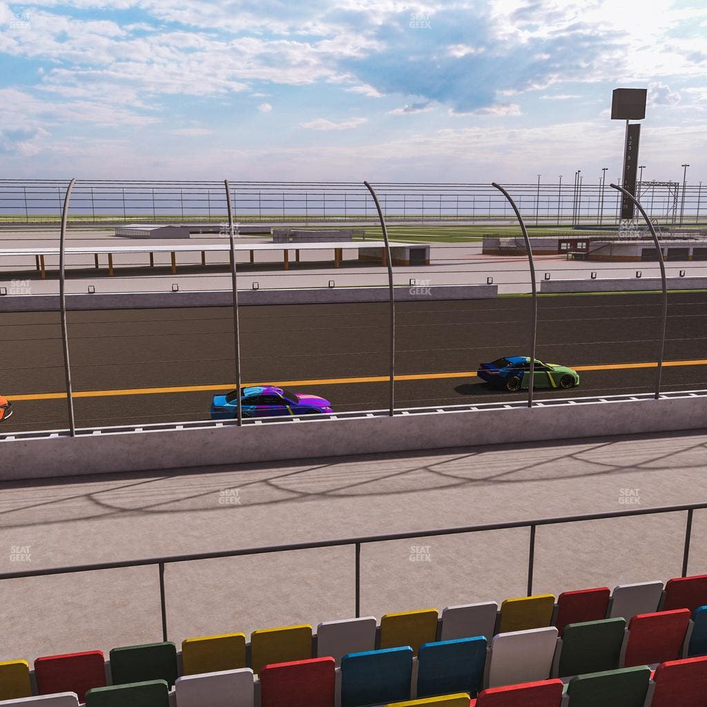 Daytona International Speedway - Section Front 116 Seat View