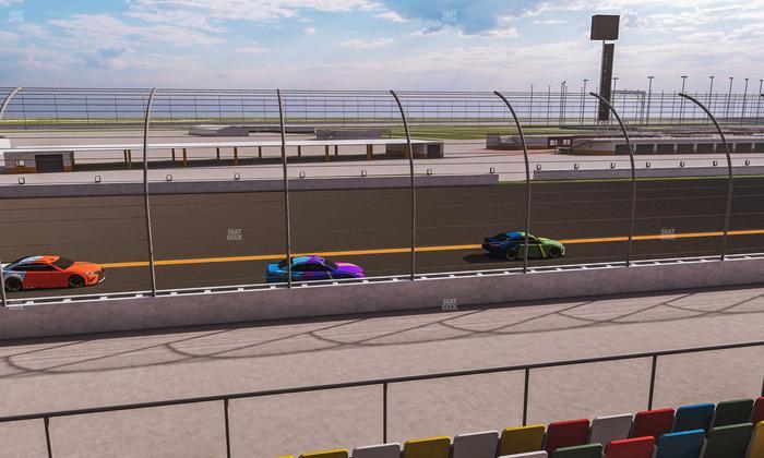 Daytona International Speedway - Section Front 116 Seat View