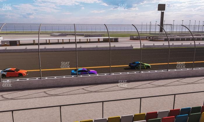 Daytona International Speedway - Section Front 116 Seat View
