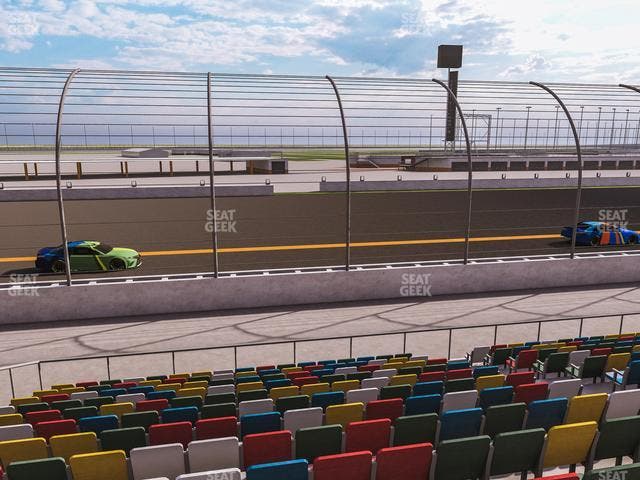 Daytona International Speedway - Section Front 118 Seat View
