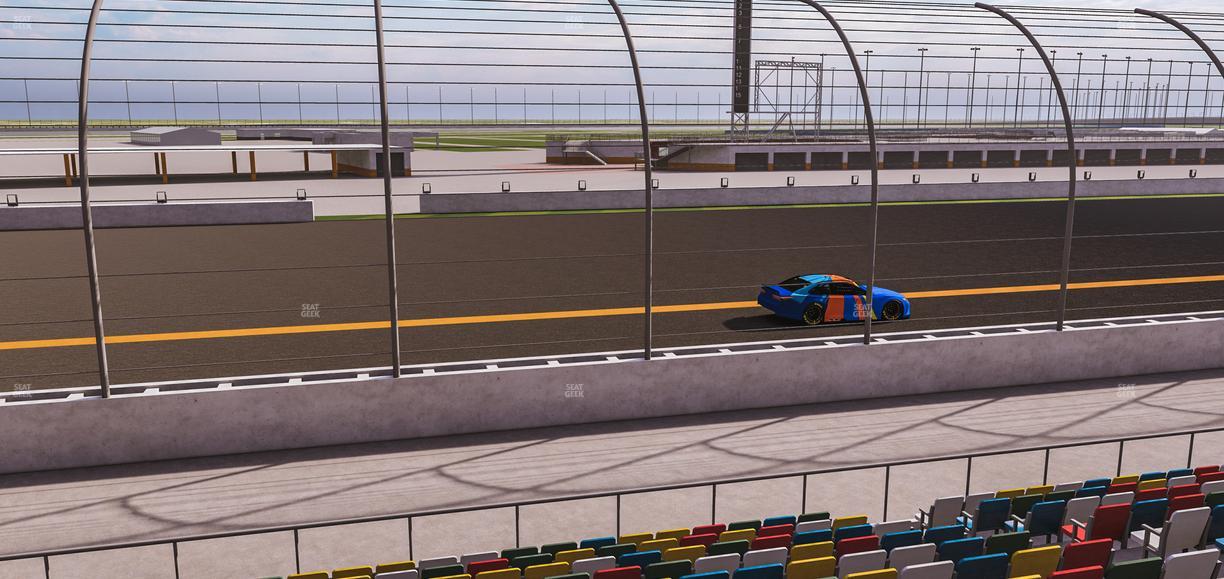 Daytona International Speedway - Section Front 119 Seat View