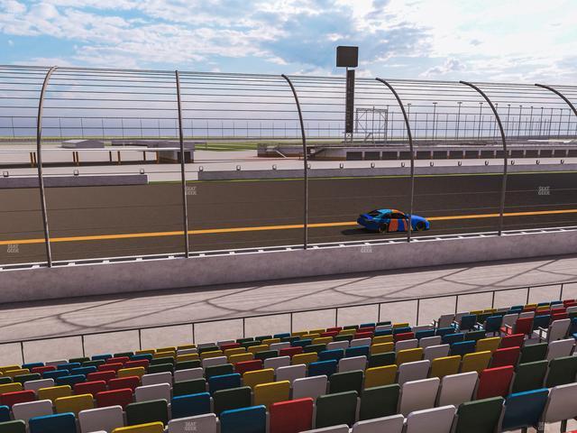 Daytona International Speedway - Section Front 119 Seat View