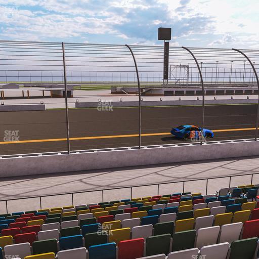 Daytona International Speedway - Section Front 119 Seat View