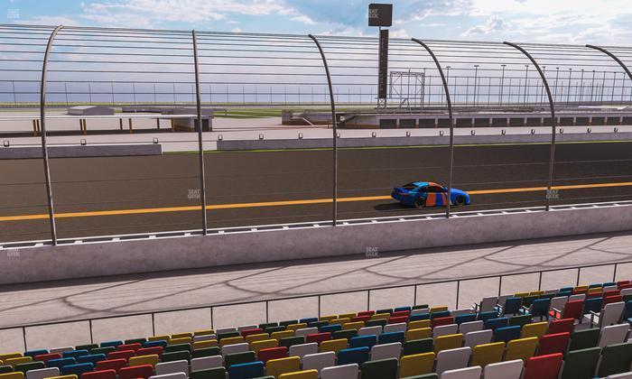 Daytona International Speedway - Section Front 119 Seat View