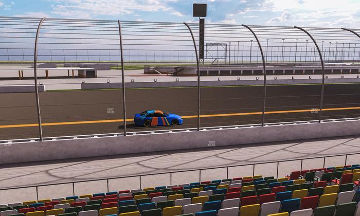 Daytona International Speedway - Section Front 120 Seat View