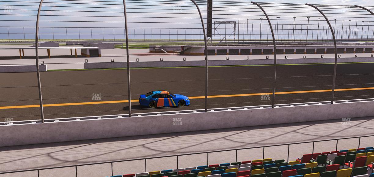 Daytona International Speedway - Section Front 120 Seat View