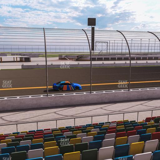 Daytona International Speedway - Section Front 120 Seat View
