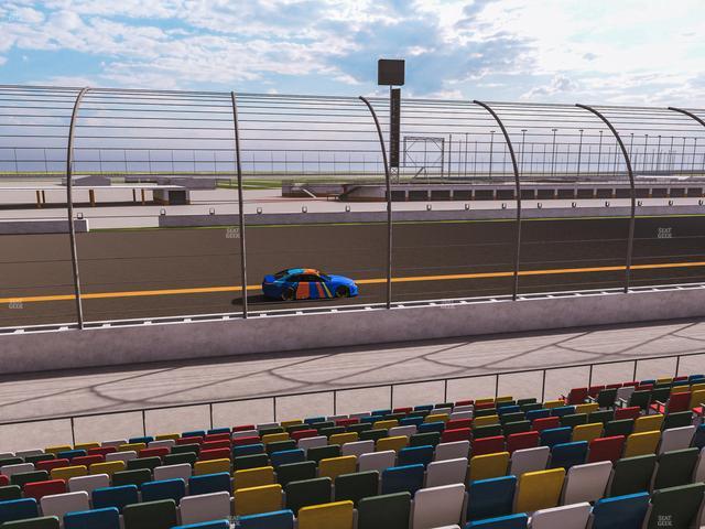 Daytona International Speedway - Section Front 120 Seat View Daytona International Speedway - Section Front 120 Seat View
