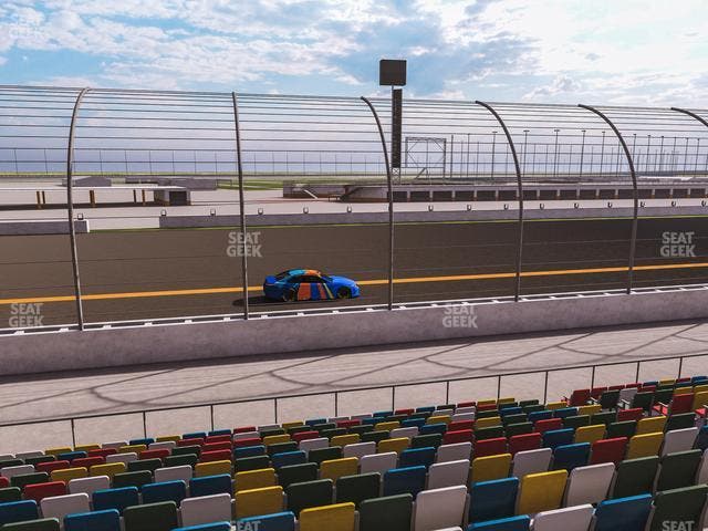 Daytona International Speedway - Section Front 120 Seat View