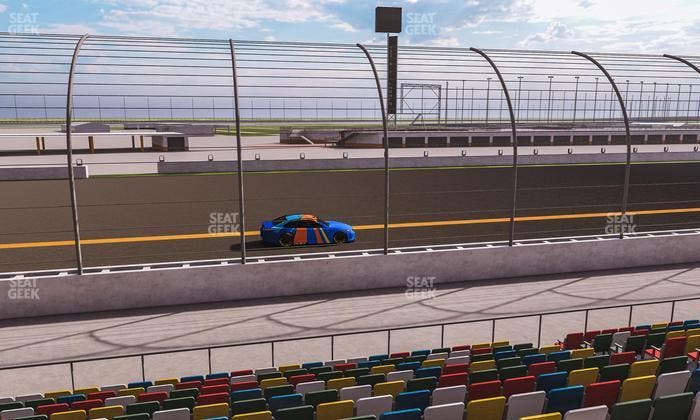 Daytona International Speedway - Section Front 120 Seat View