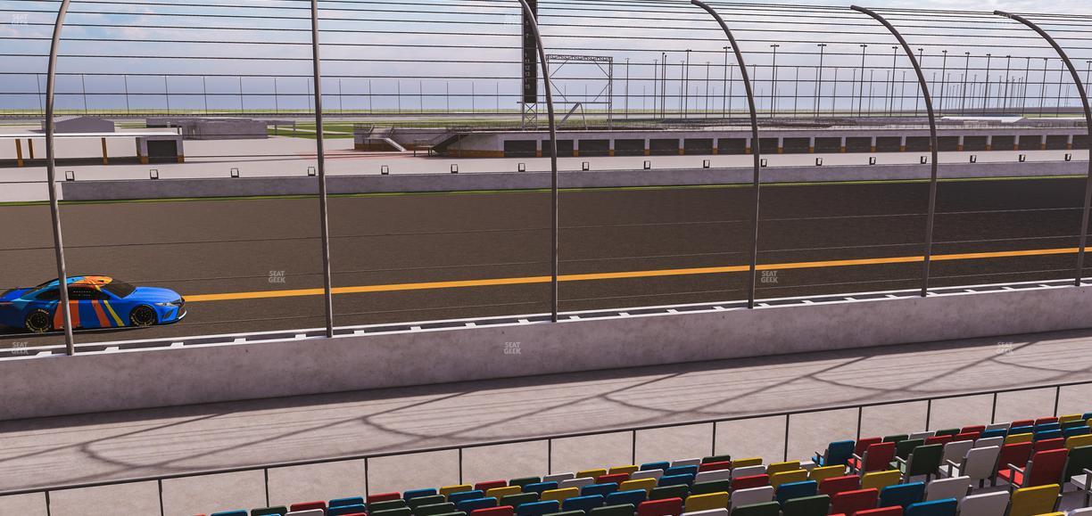 Daytona International Speedway - Section Front 121 Seat View