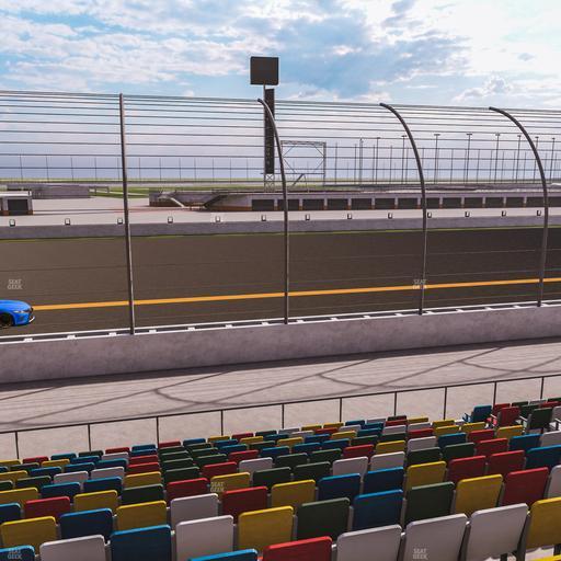 Daytona International Speedway - Section Front 121 Seat View