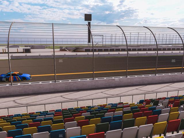 Daytona International Speedway - Section Front 121 Seat View