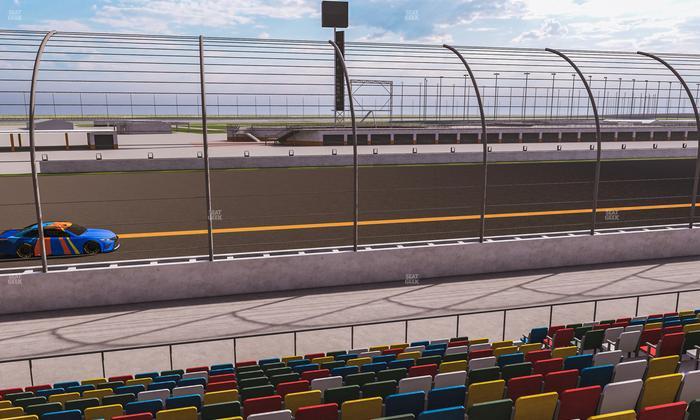Daytona International Speedway - Section Front 121 Seat View