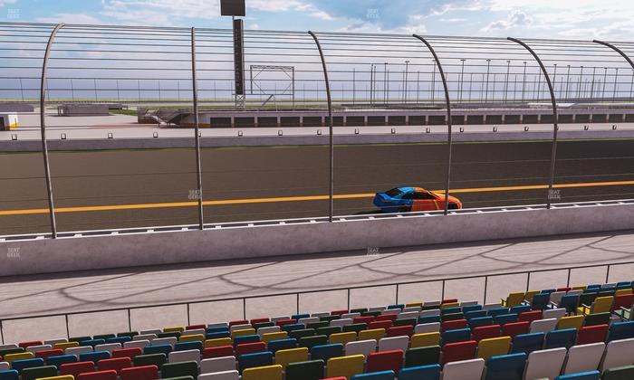 Daytona International Speedway - Section Front 123 Seat View
