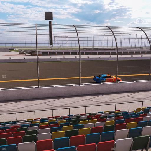 Daytona International Speedway - Section Front 123 Seat View