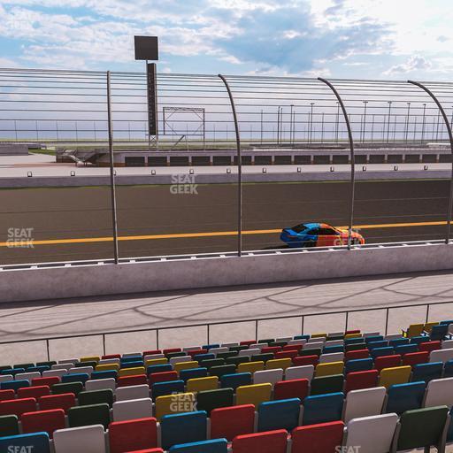 Daytona International Speedway - Section Front 123 Seat View