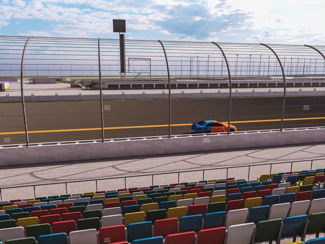 Daytona International Speedway - Section Front 123 Seat View Daytona International Speedway - Section Front 123 Seat View