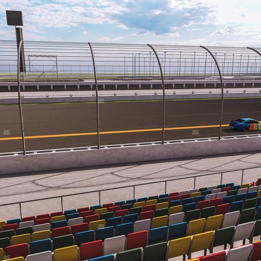 Daytona International Speedway - Section Front 125 Seat View