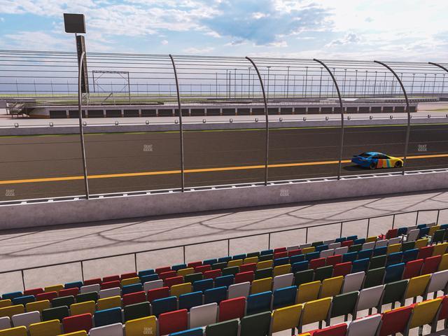 Daytona International Speedway - Section Front 125 Seat View