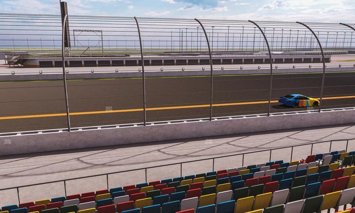 Daytona International Speedway - Section Front 125 Seat View