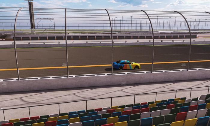 Daytona International Speedway - Section Front 126 Seat View