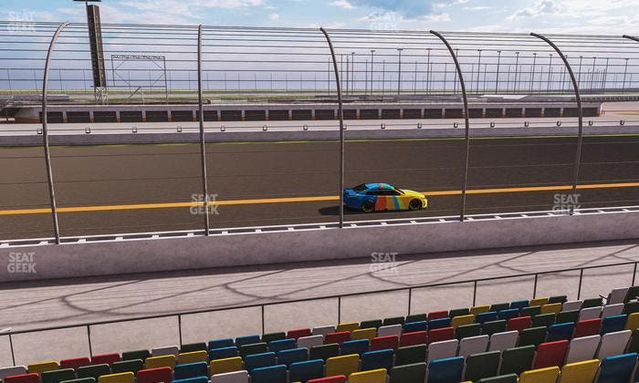Daytona International Speedway - Section Front 126 Seat View
