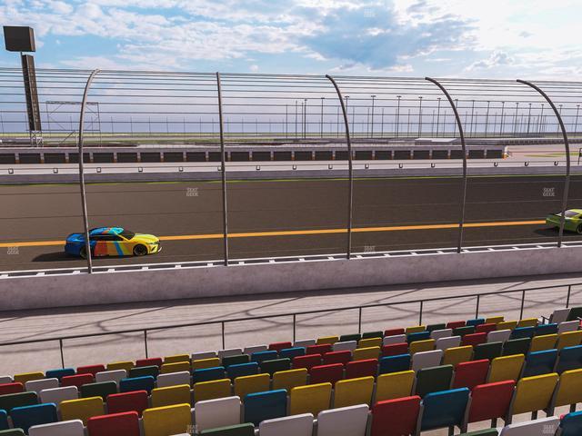 Daytona International Speedway - Section Front 127 Seat View