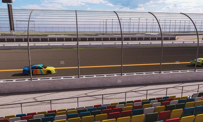 Daytona International Speedway - Section Front 127 Seat View