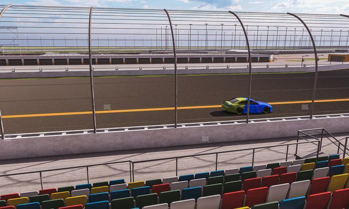 Daytona International Speedway - Section Front 128 Seat View
