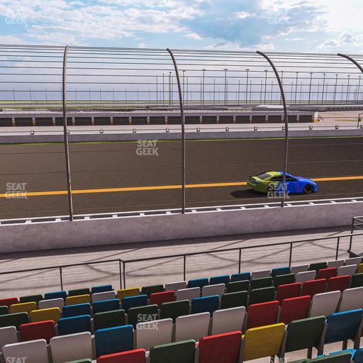 Daytona International Speedway - Section Front 128 Seat View