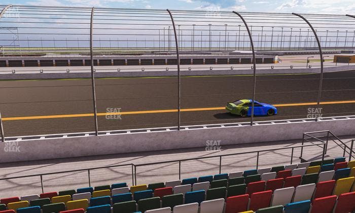 Daytona International Speedway - Section Front 128 Seat View