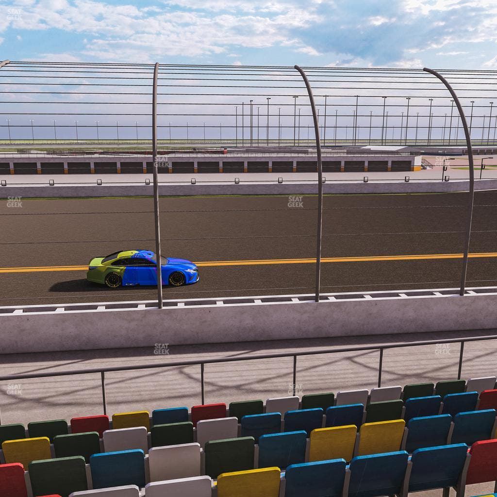 Daytona International Speedway - Section Front 129 Seat View