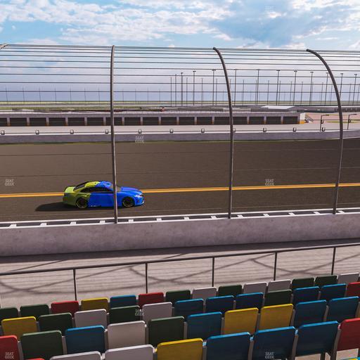 Daytona International Speedway - Section Front 129 Seat View