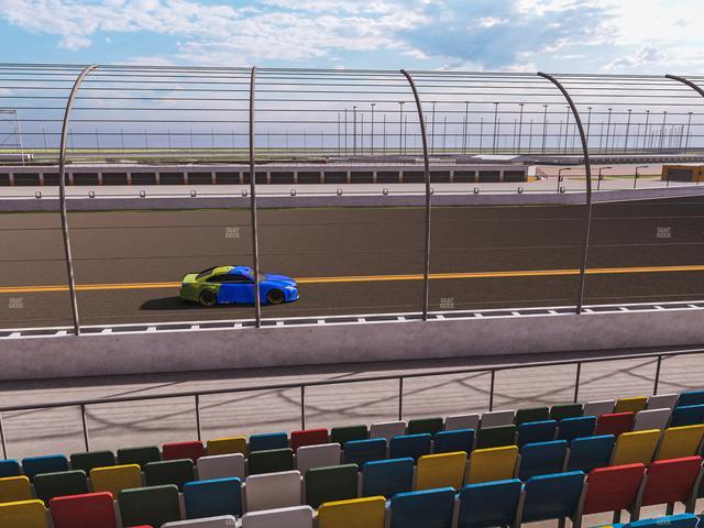 Daytona International Speedway - Section Front 129 Seat View Daytona International Speedway - Section Front 129 Seat View