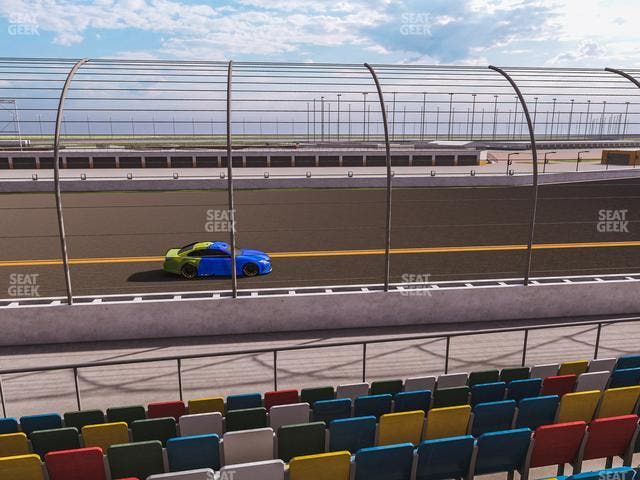 Daytona International Speedway - Section Front 129 Seat View