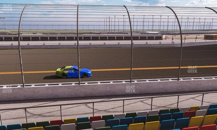 Daytona International Speedway - Section Front 129 Seat View