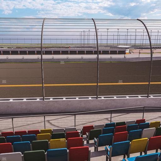 Daytona International Speedway - Section Front 130 Seat View